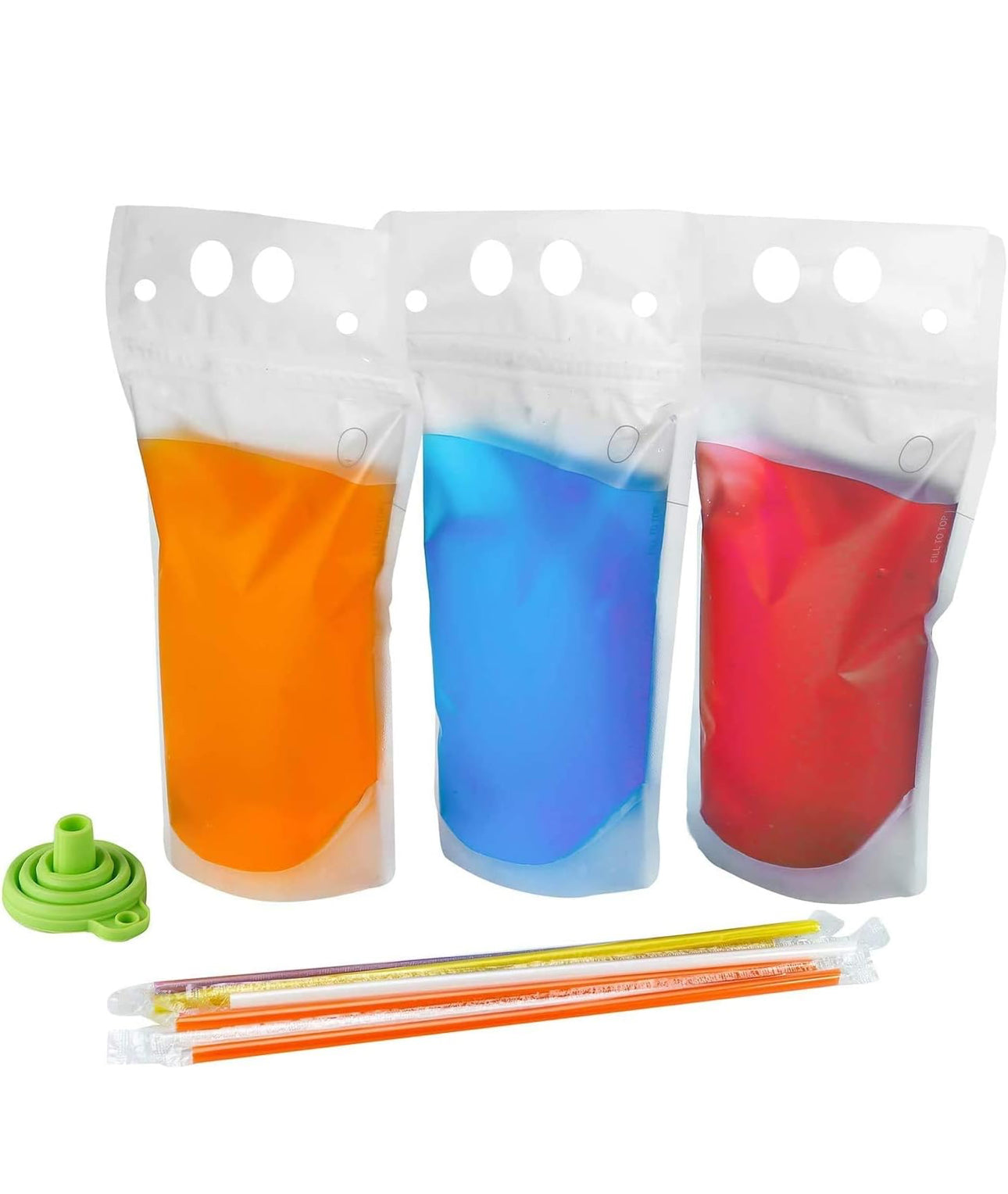 Enlarged Capri Sun Pouches