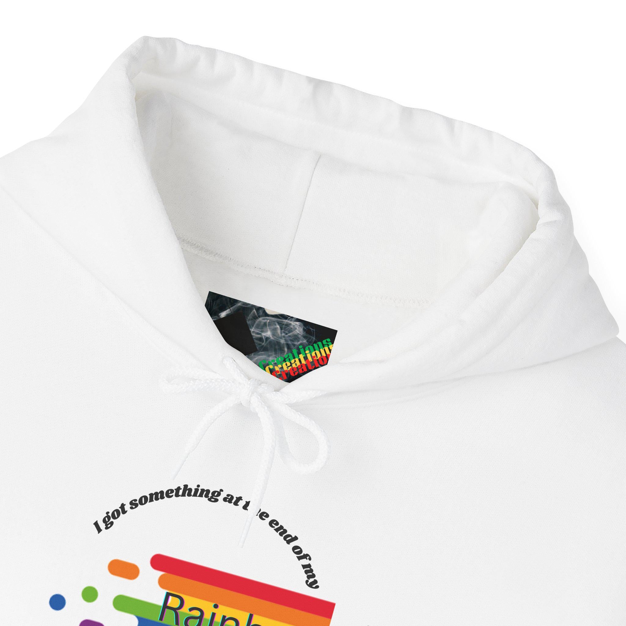 Pride Rainbow Hooded Sweatshirt | Unisex, Cozy Pride Gear, LGBTQ+ Apparel, Colorful Hoodie for Celebrations, Gift for Allies