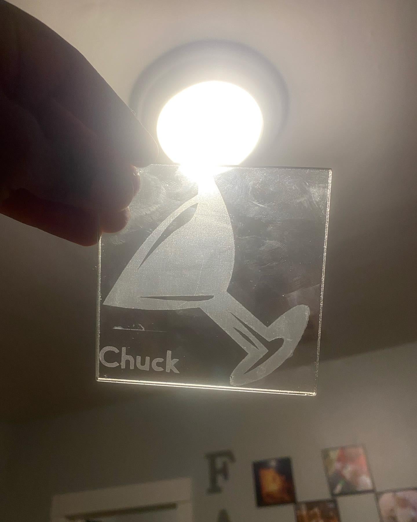 Customized glass coasters