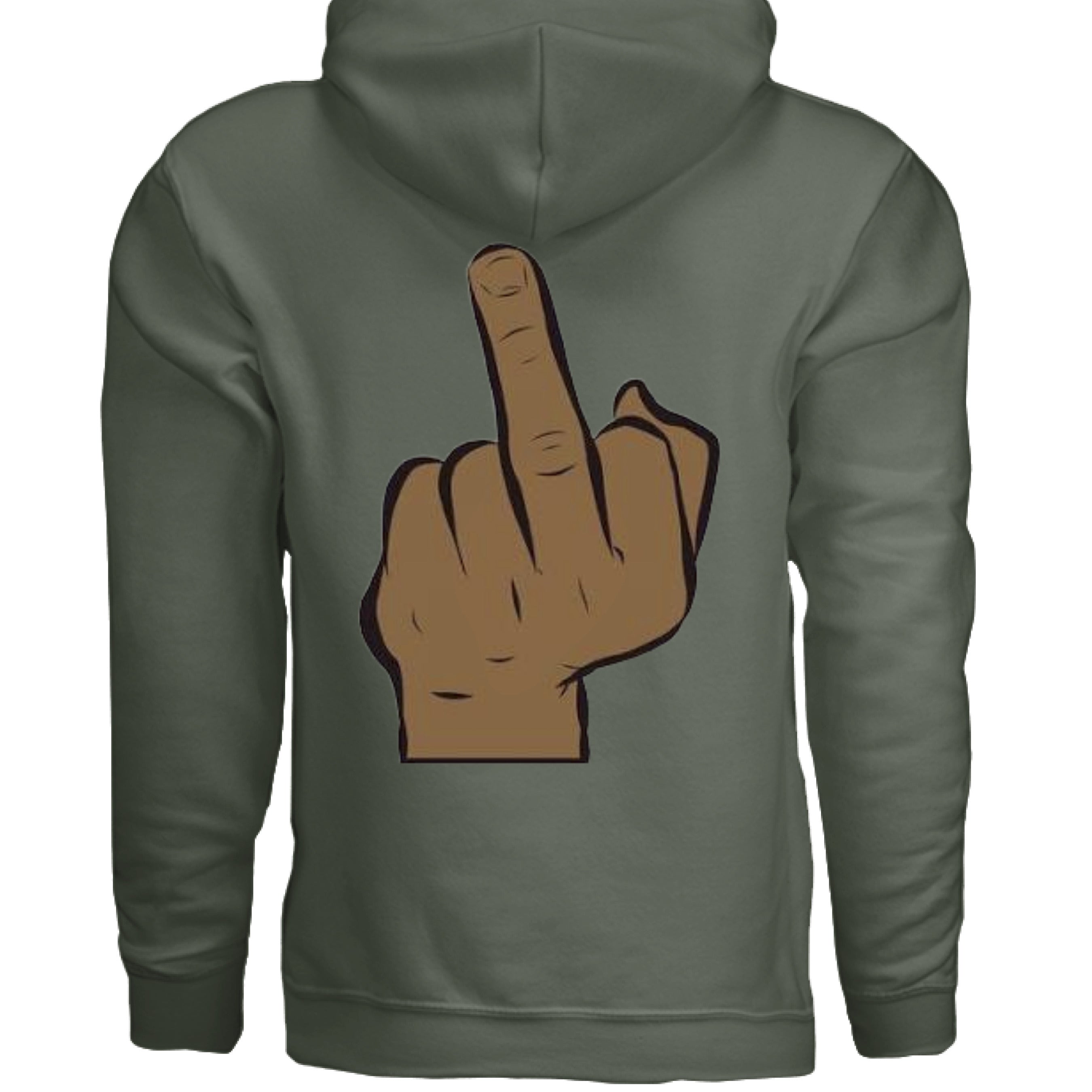 MILITARY GREEN - BACK